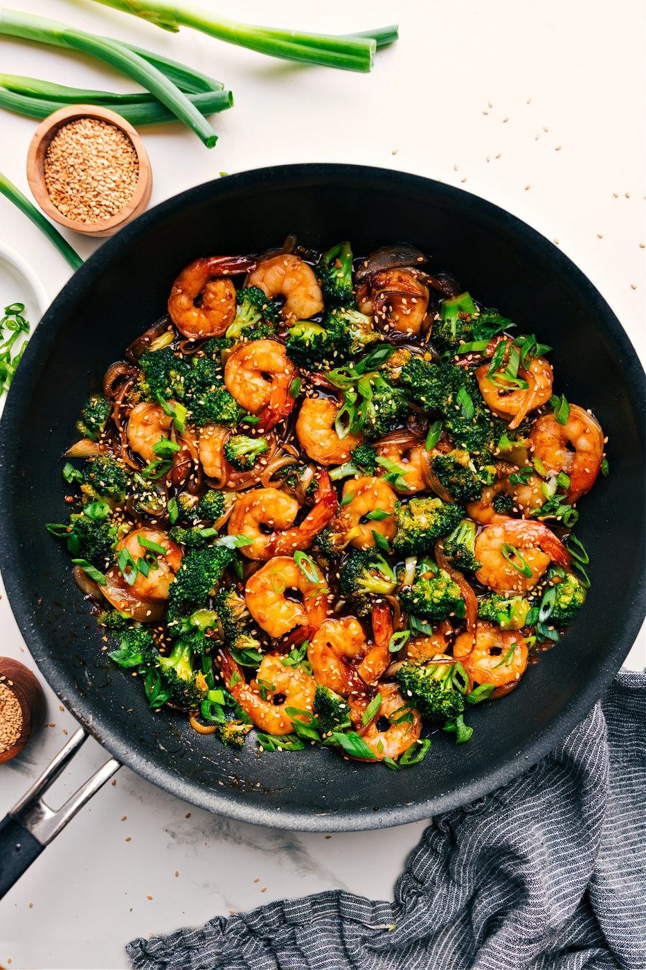 Honey Garlic Shrimp from the Pot