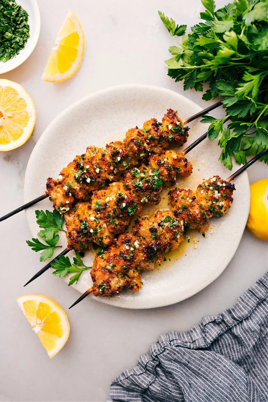 Chicken spiedini is part of this straightforward chicken recipes roundup, its quick, straightforward, and satisfying.
