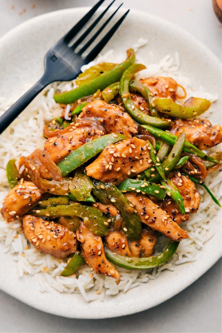 This Black Pepper Chicken Recipe is my go-to weeknight stir-fry!