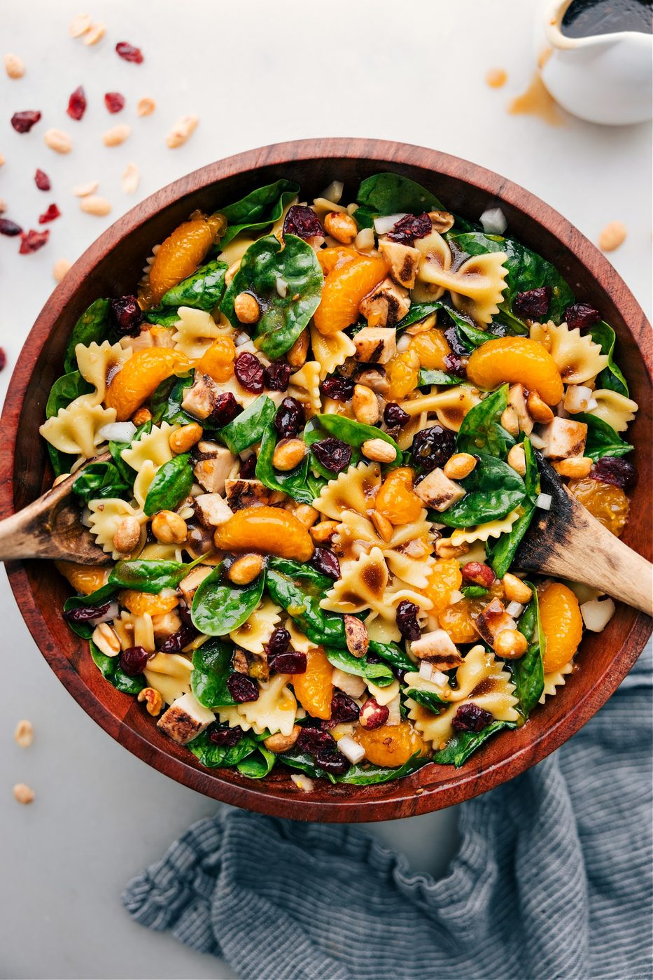 Teriyaki Salad in a bowl ready to be served at your next event.