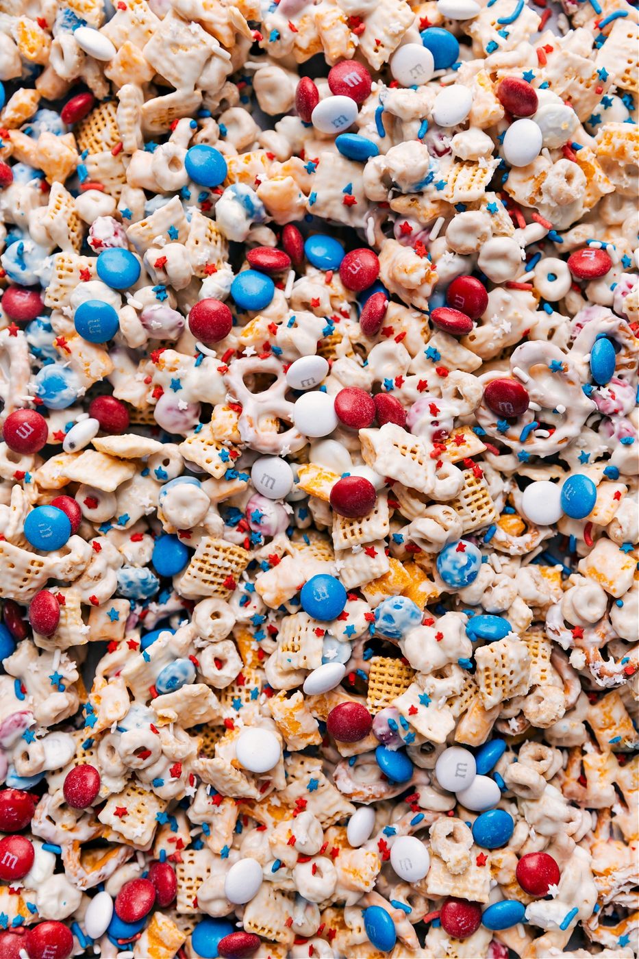4th of July Snack Mix from the Pot