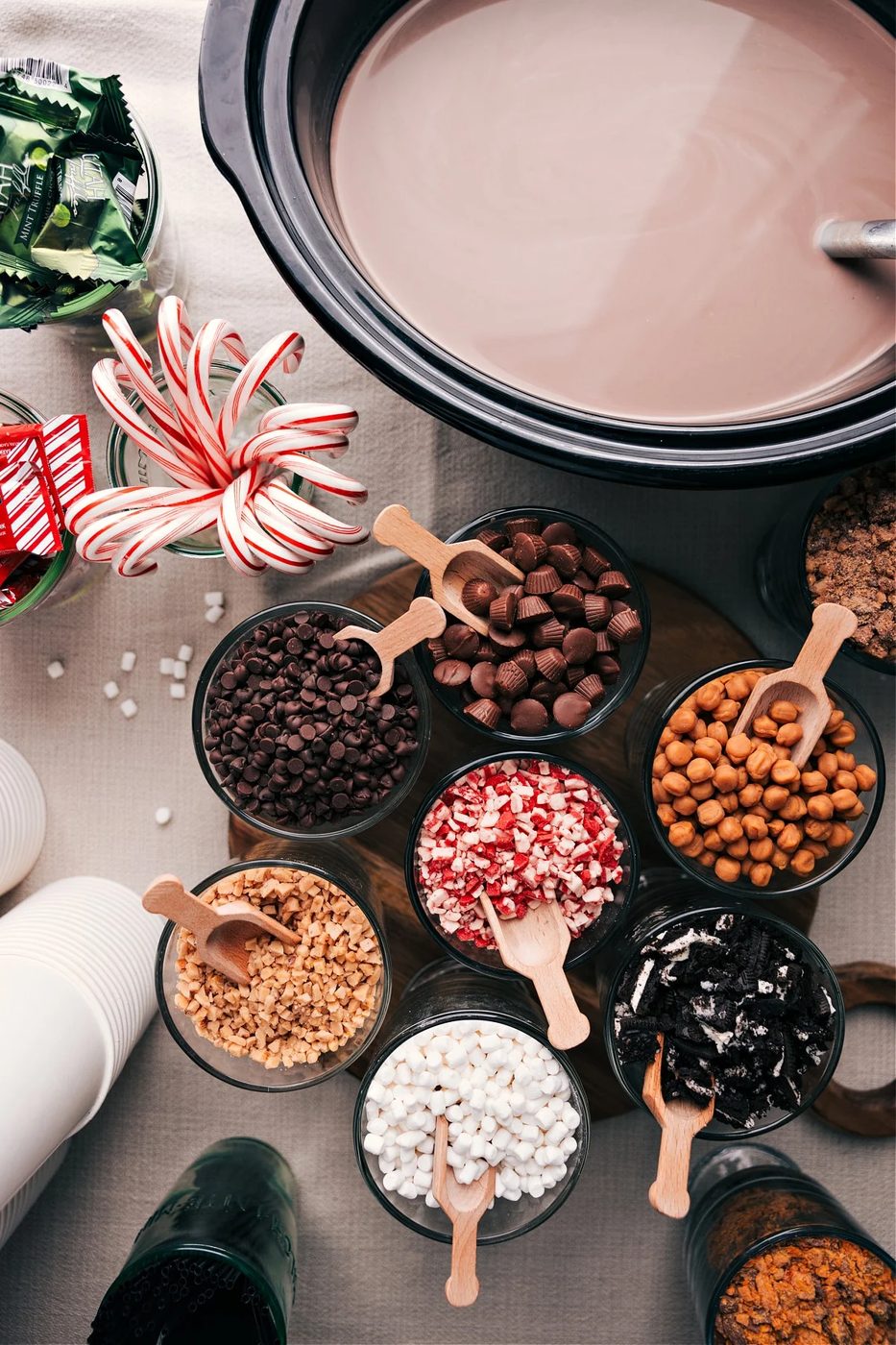 Hot Chocolate Bar for the Table