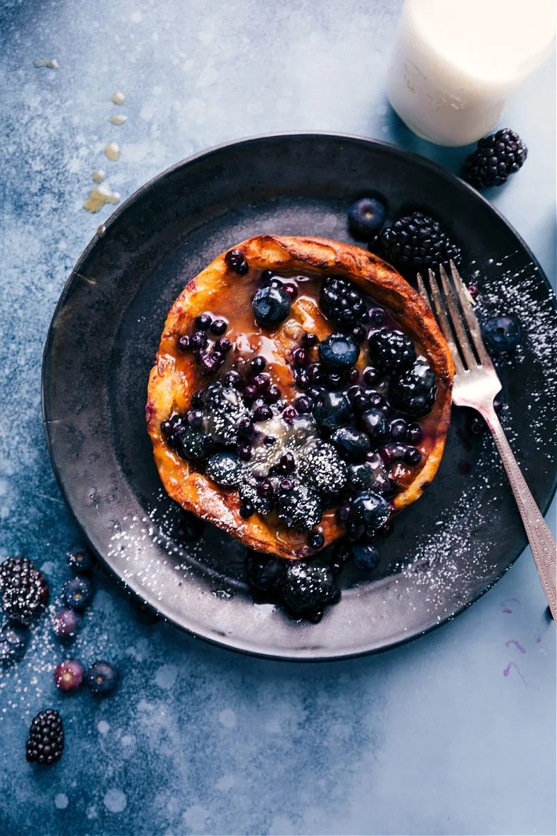 Air Fryer Dutch Baby for Supper