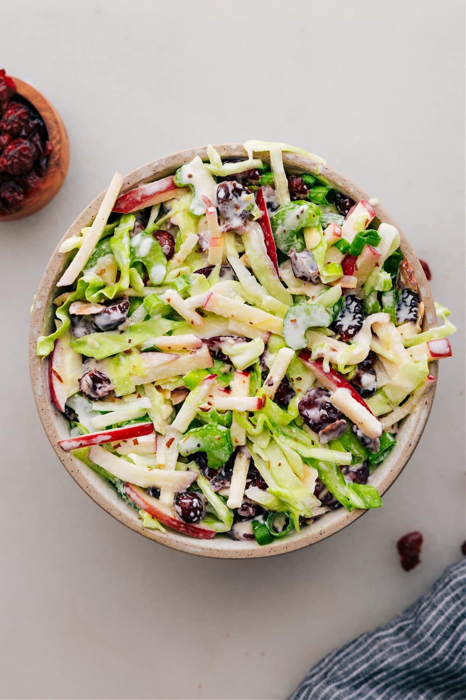 Apple Coleslaw for Supper
