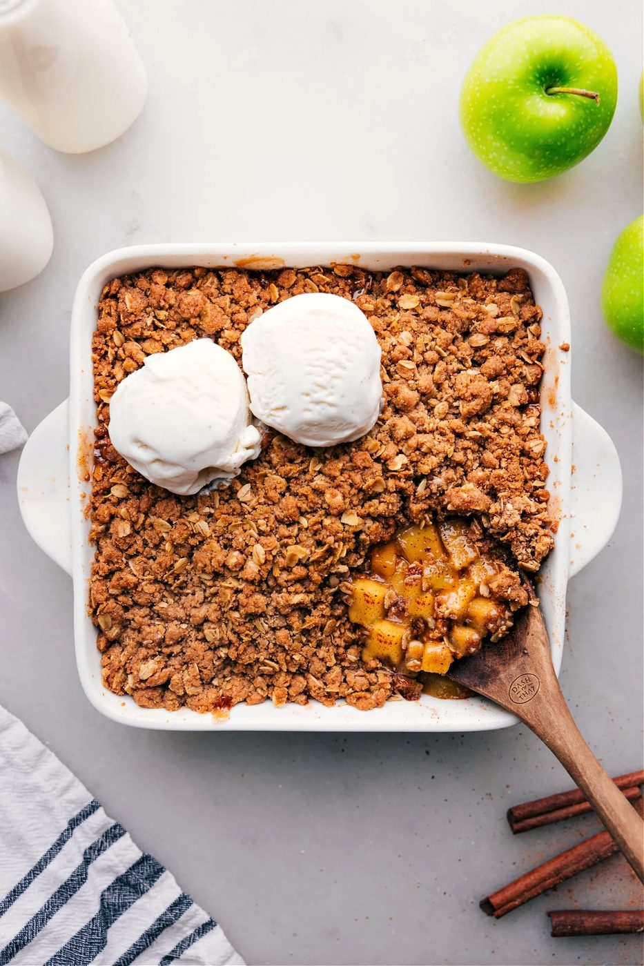 Apple Crumble Recipe With Oats for Supper