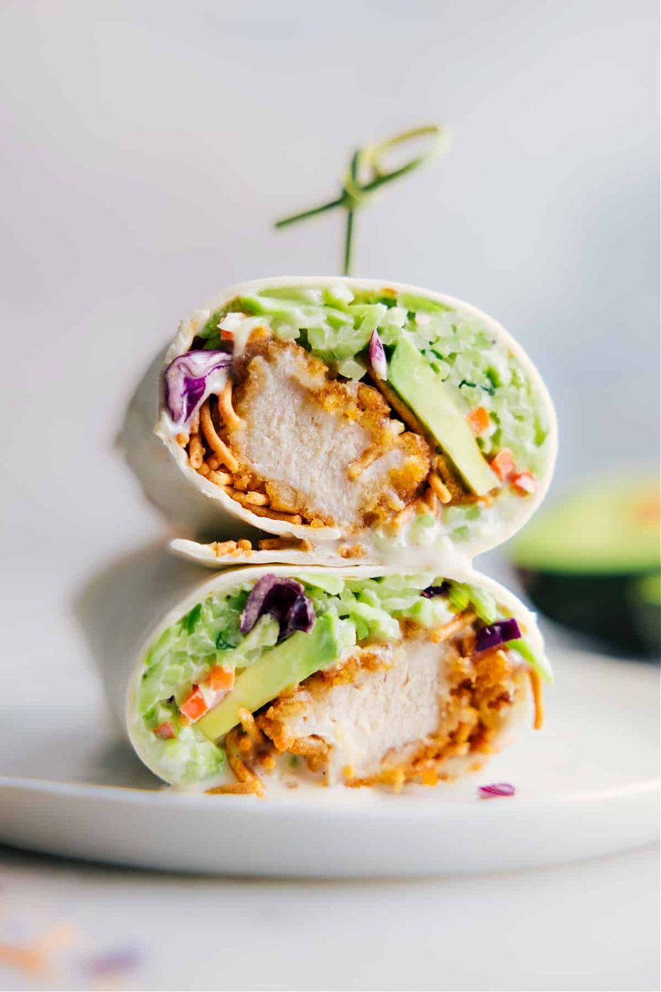 Asian Chicken Wraps at Home