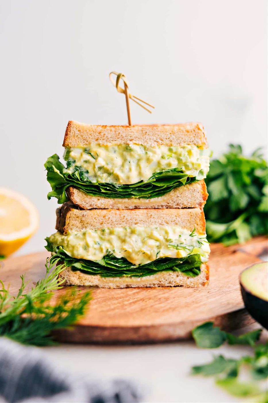 Avocado Egg Salad at Home