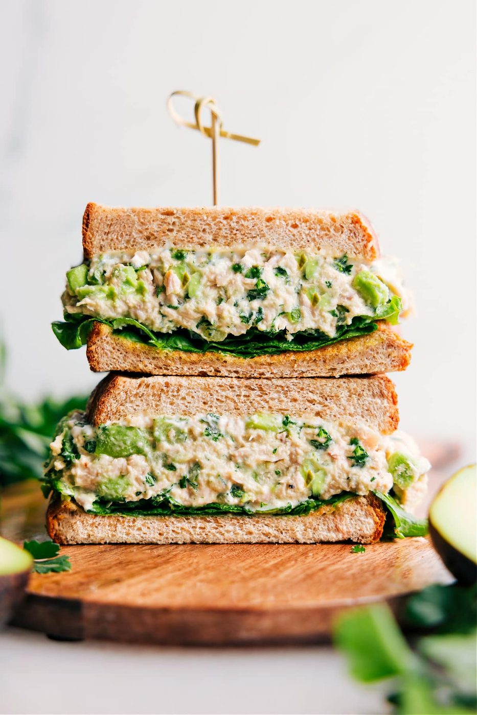 Avocado Tuna Salad for Supper