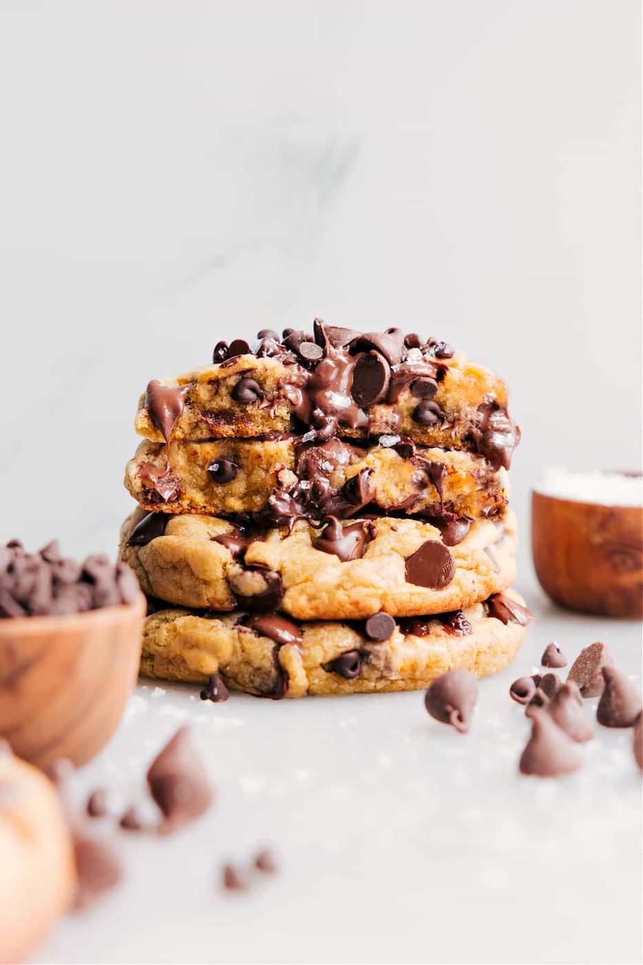 Bakery Style Chocolate Chip Cookies for Supper