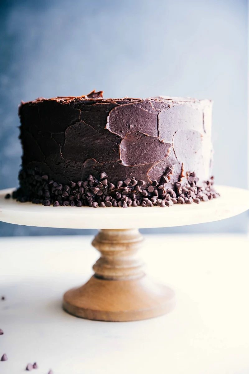 Banana Chocolate Chip Cake for the Table