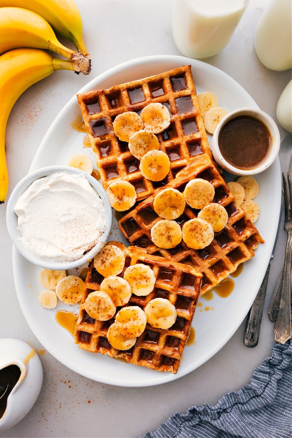 Banana Waffle