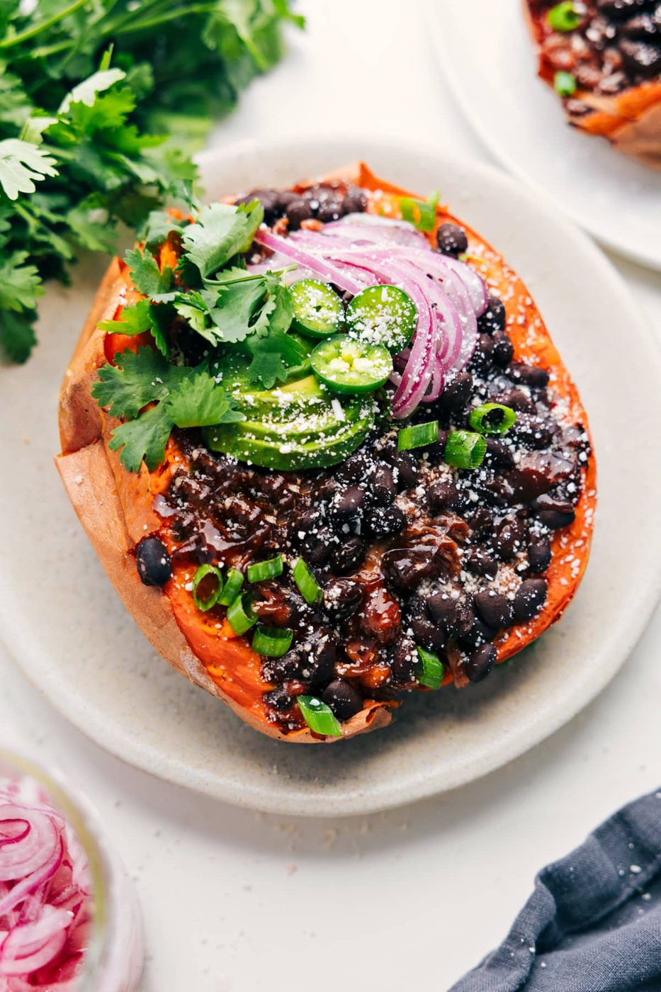 BBQ Chicken Sweet Potatoes from the Pot