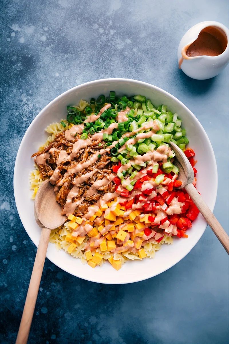 BBQ Pasta Salad at Home