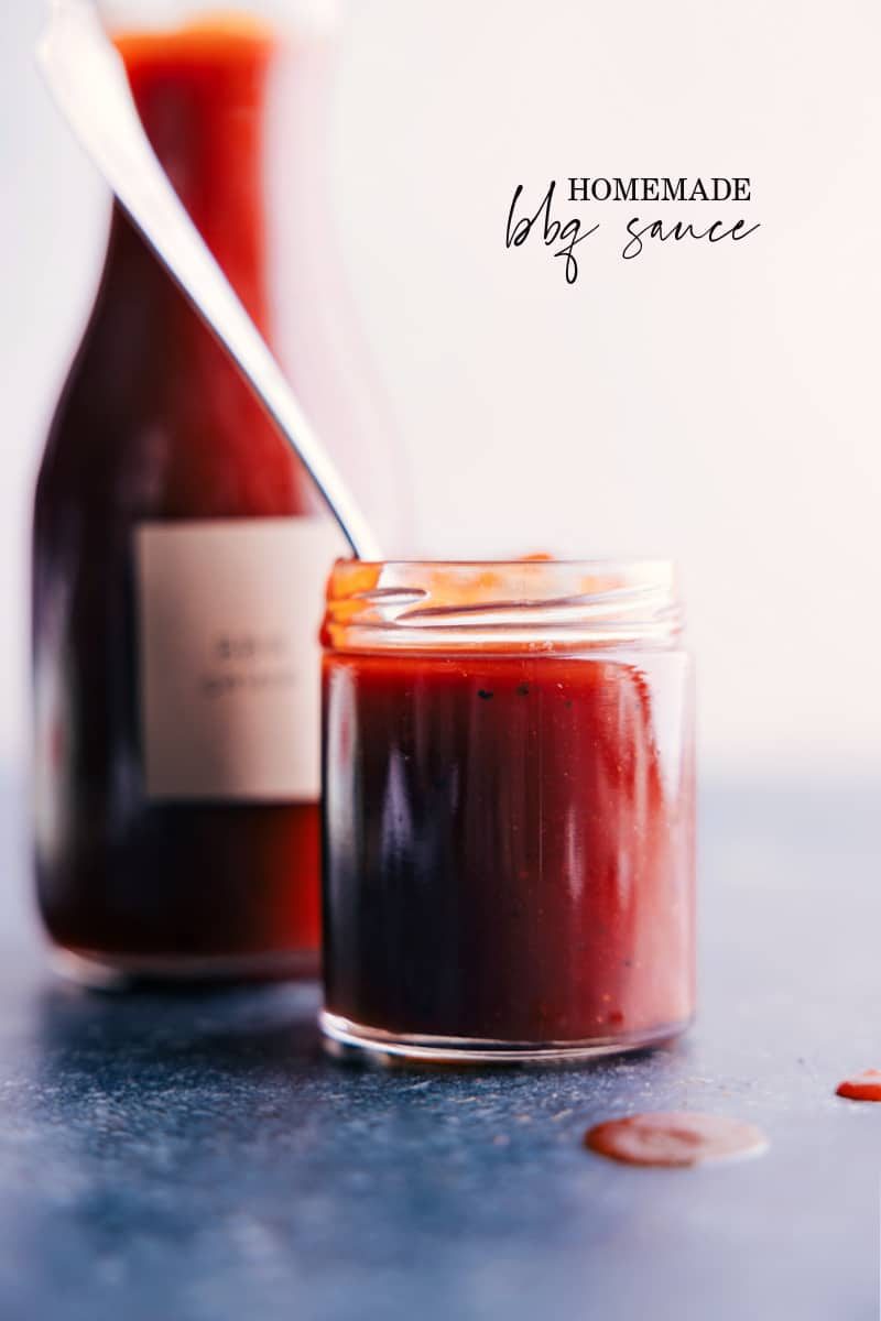 from-scratch BBQ Sauce in a jar.