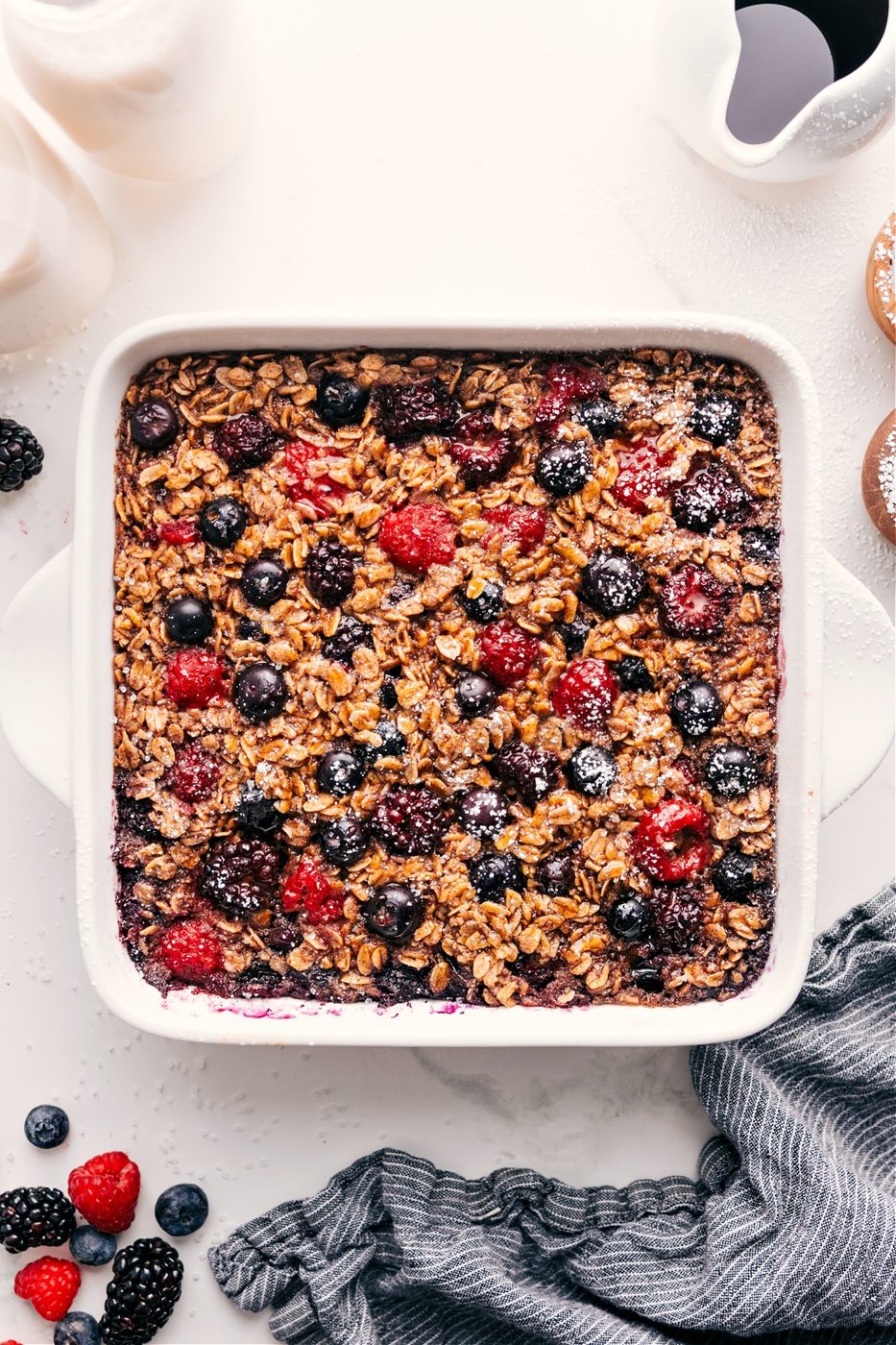 Berry Oatmeal Bake at Home