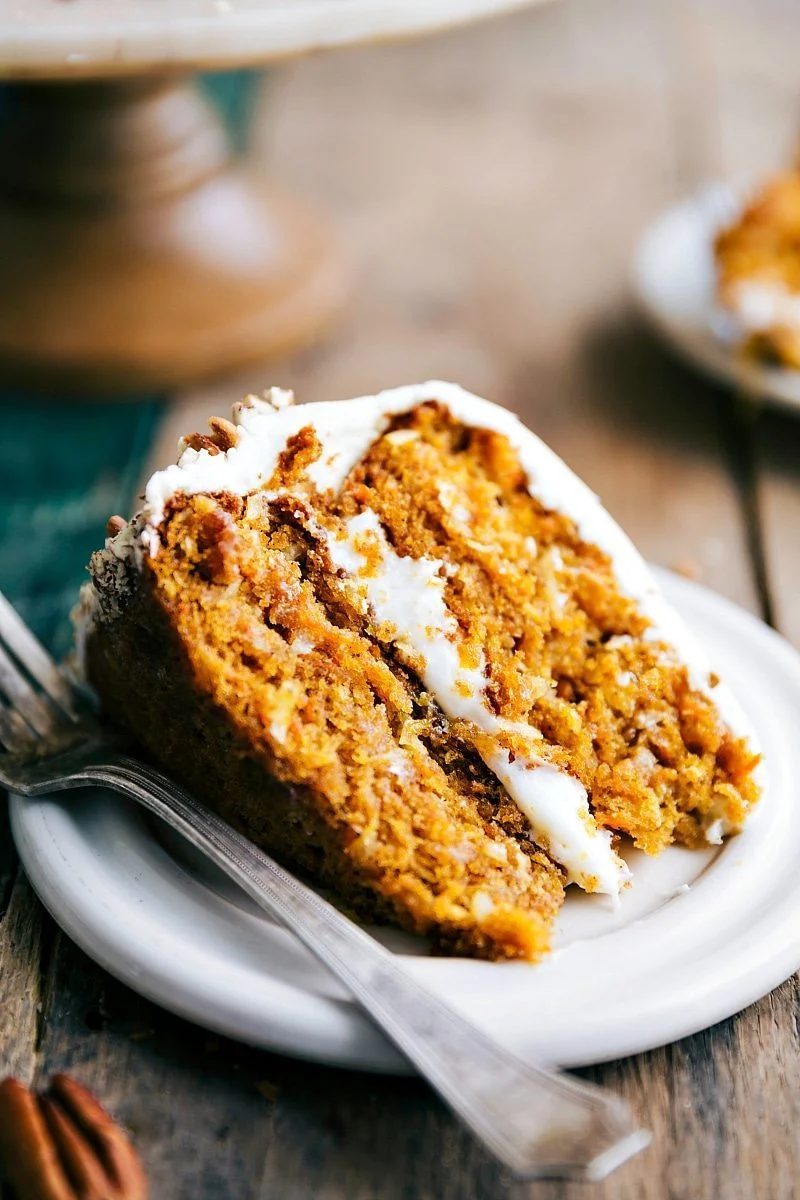 Pumpkin Carrot Cake for Supper