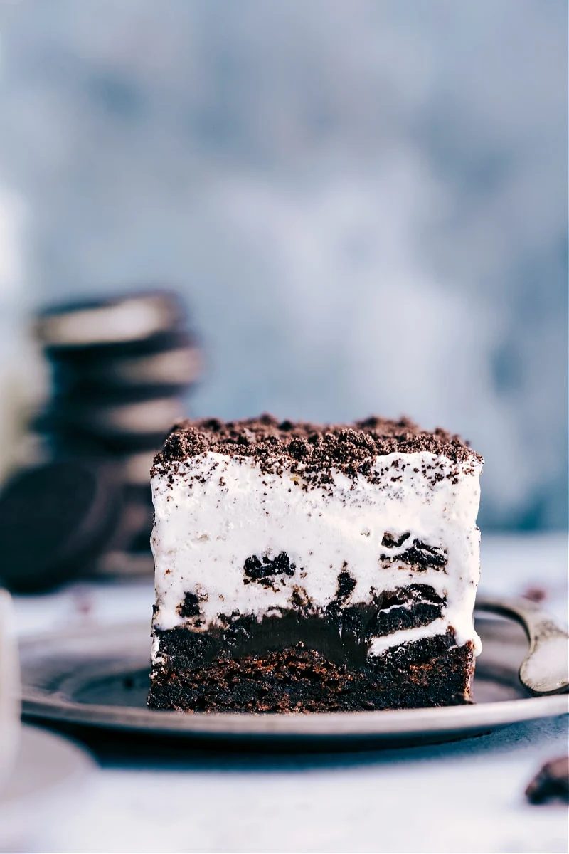 Brownie Oreo Ice Cream Bars at Home