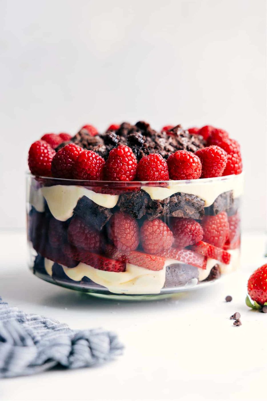 Brownie Trifle from the Pot