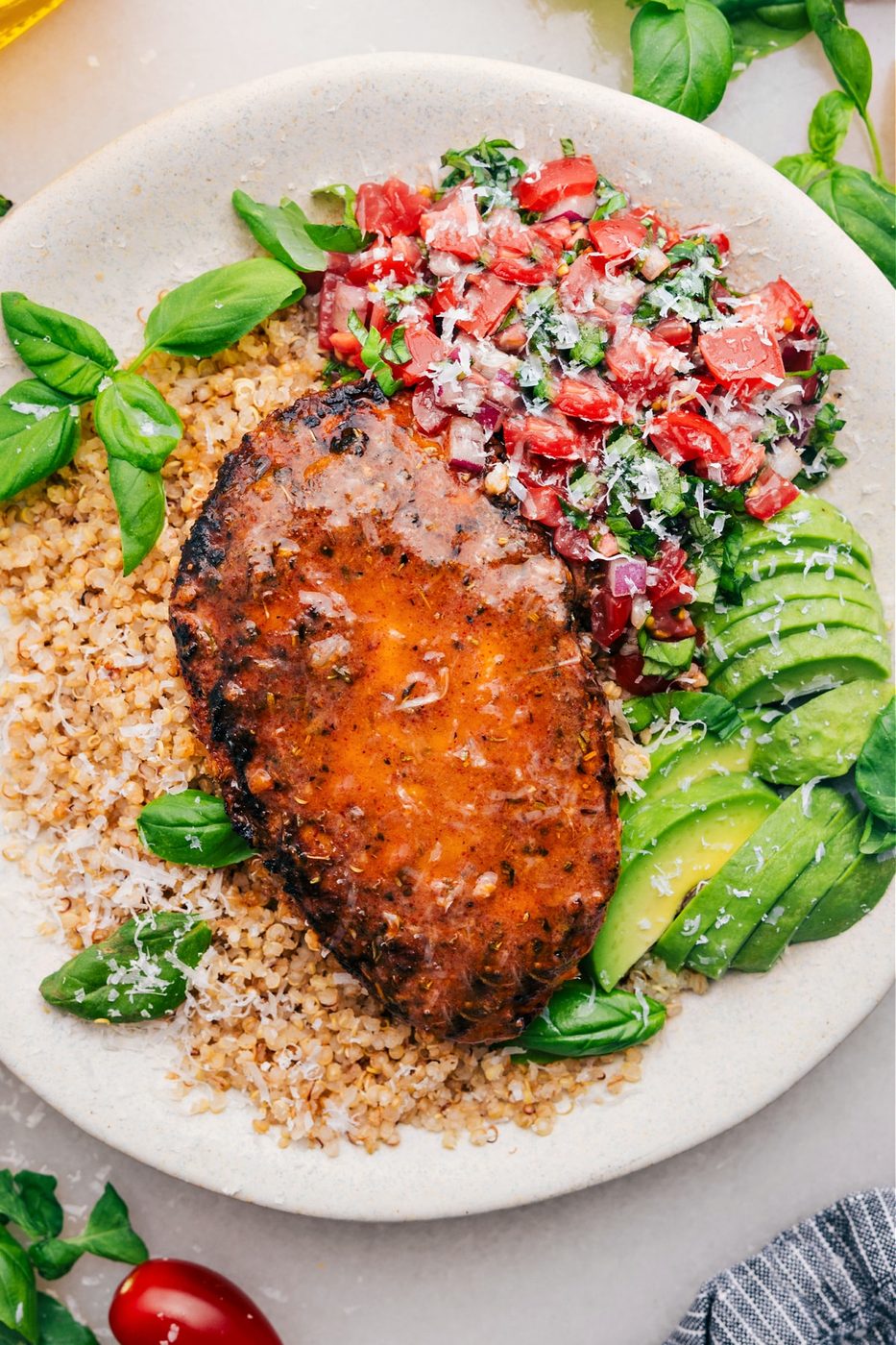 Bruschetta Chicken for Supper