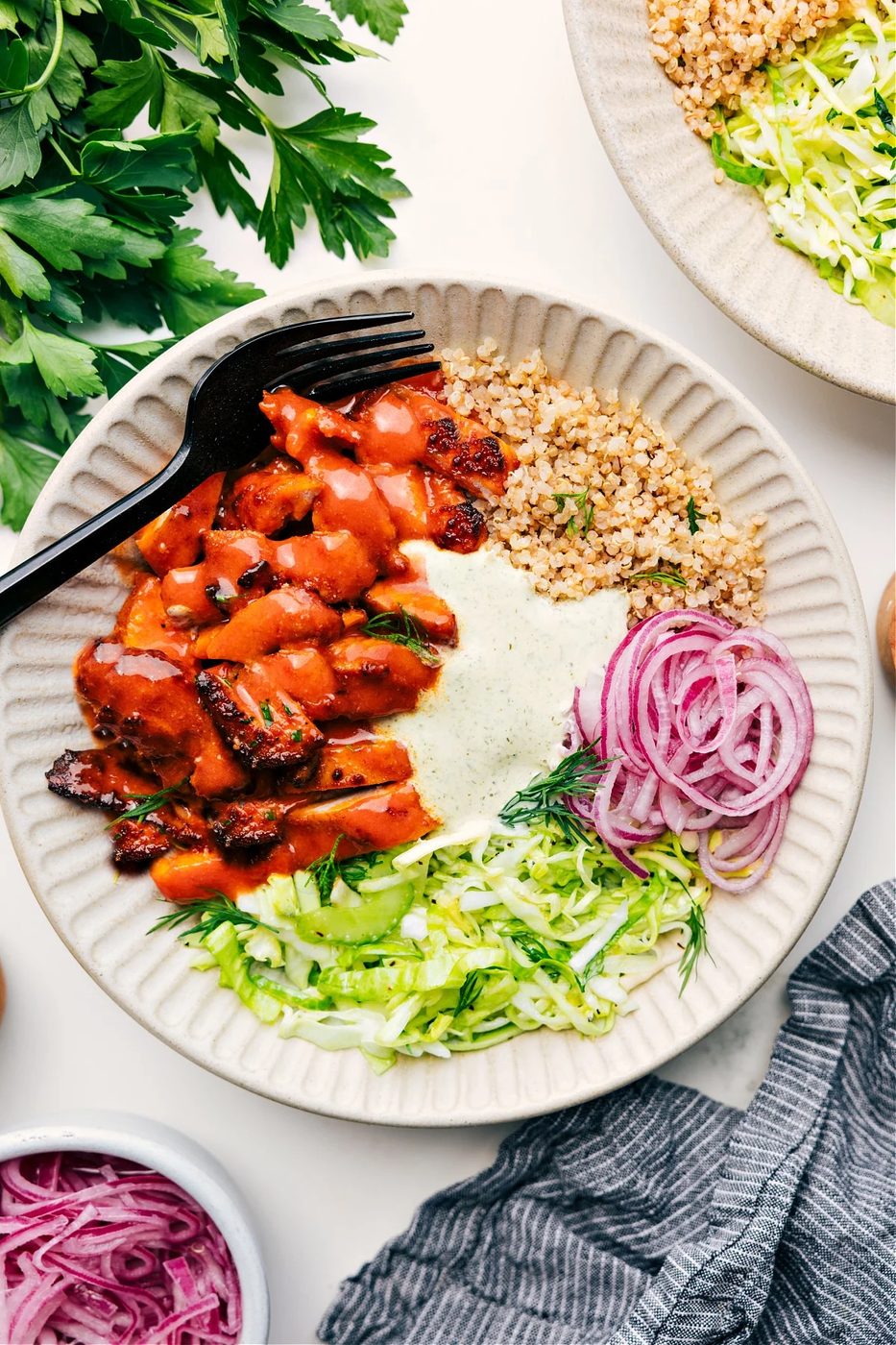 Buffalo Chicken Bowl at Home