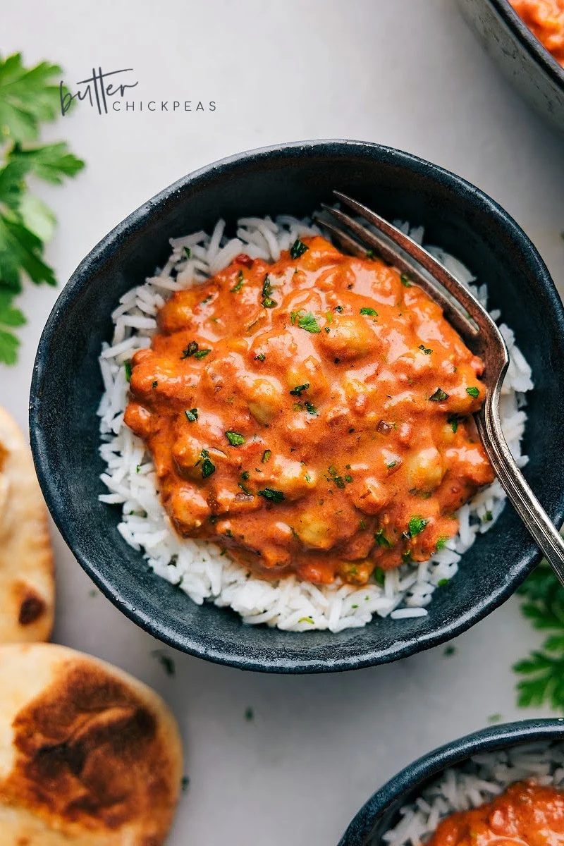 Butter Chickpeas for Supper