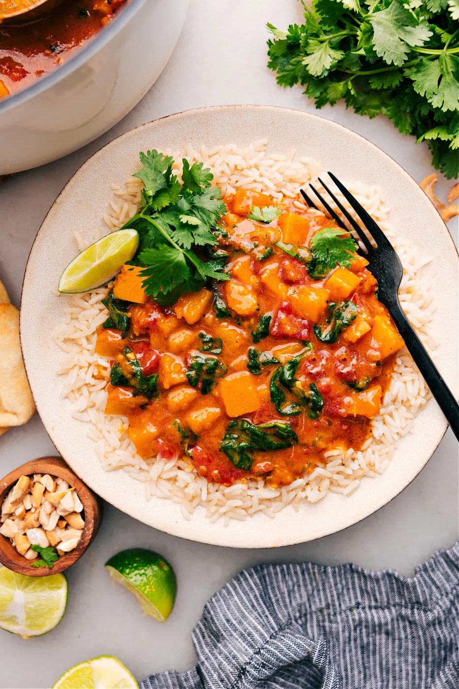 Butternut Squash Curry from the Pot
