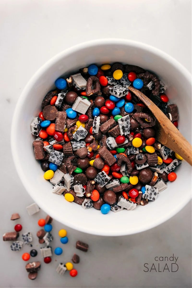 Candy Salad at Home