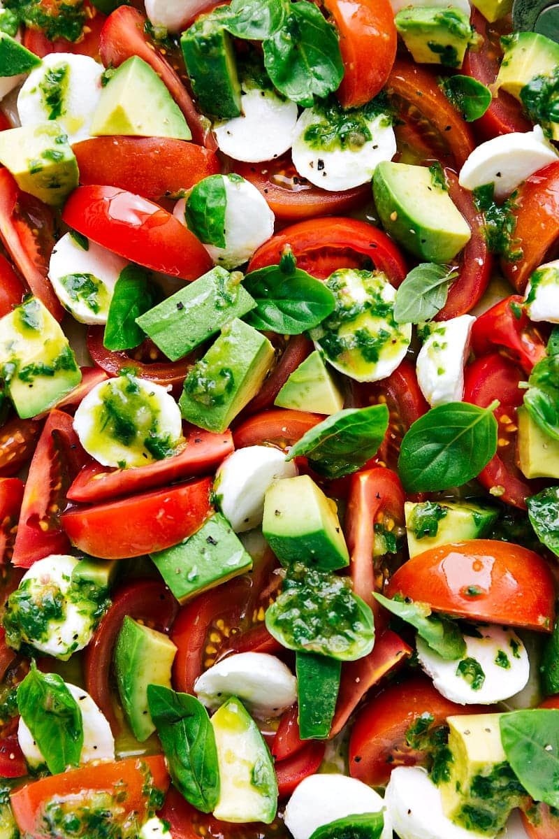 Caprese Salad Dressing for the Table