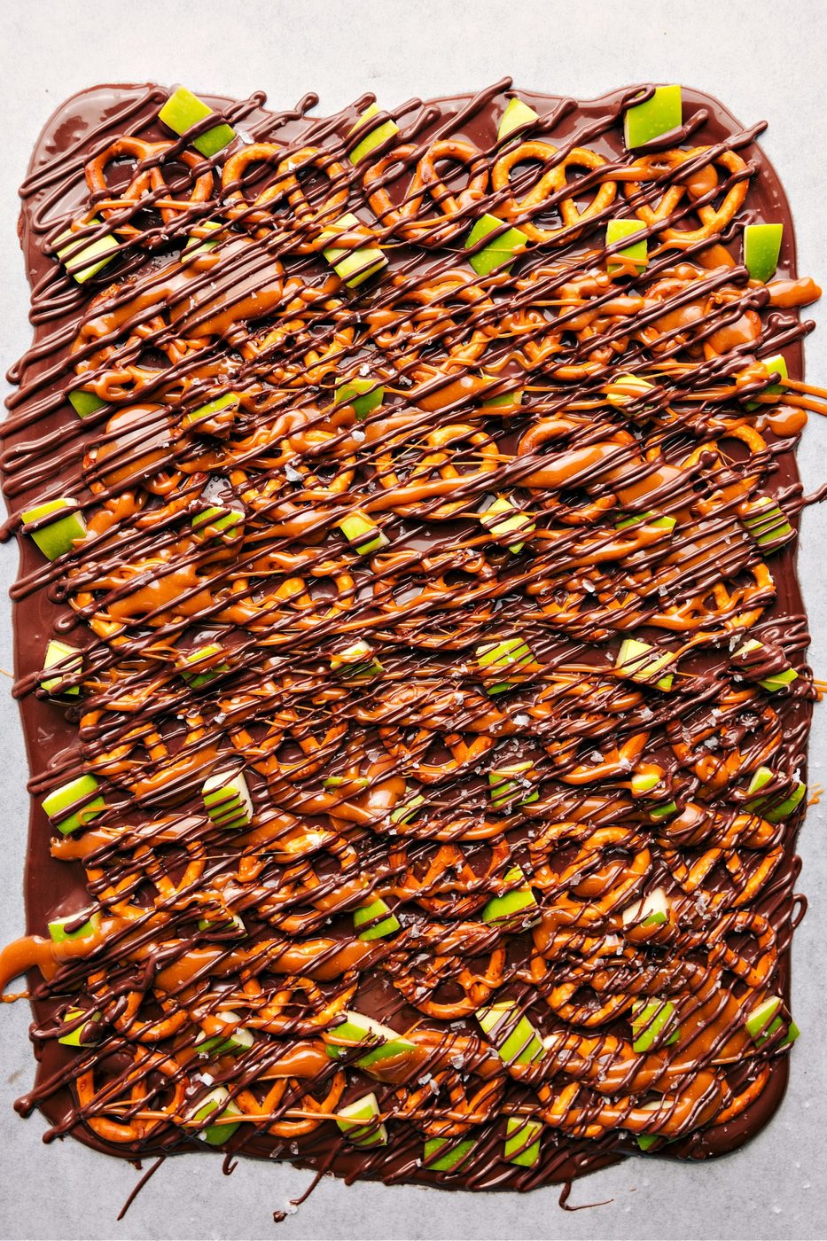 Caramel Apple Bark at Home