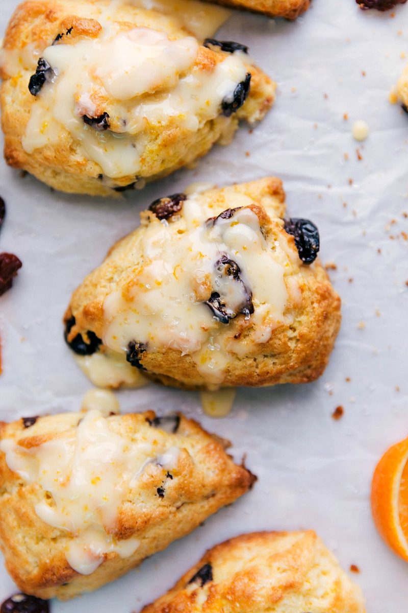 Cherry Scones for Supper