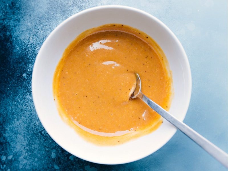Chick-Fil-A Sauce Recipe fully mixed together in a bowl.
