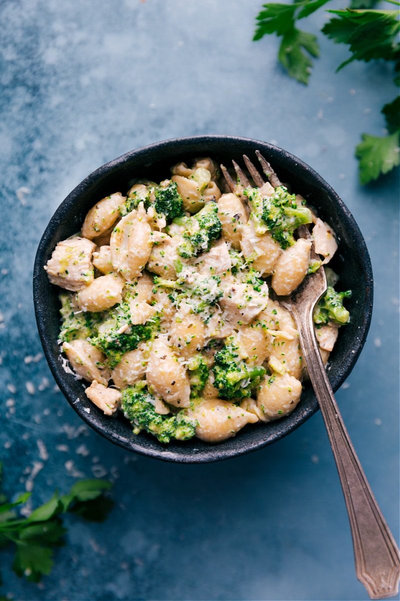 Chicken plus Broccoli Pasta