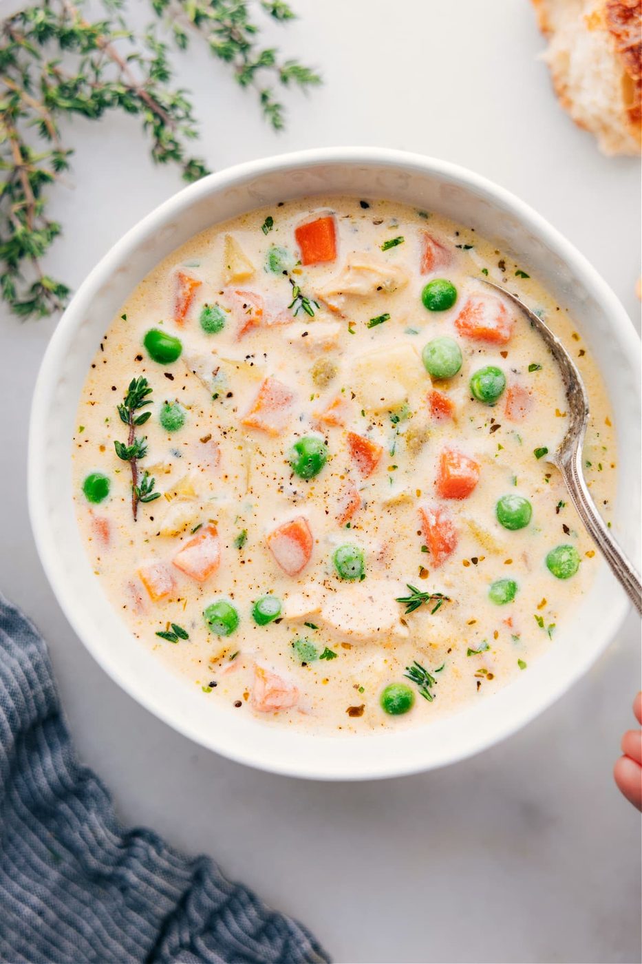 Chicken plus Potato Soup