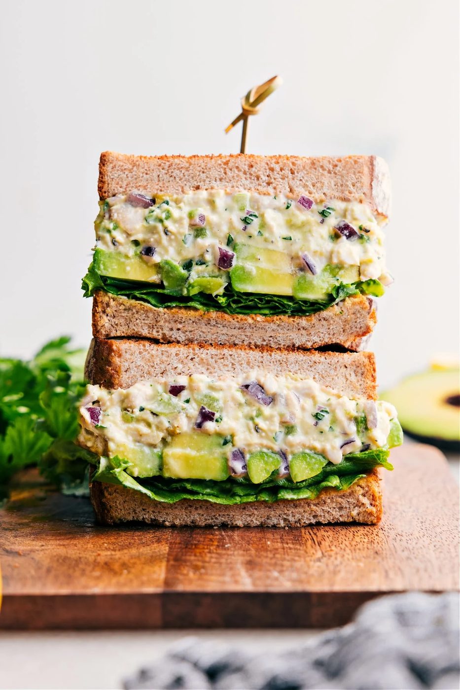 Chicken Avocado Sandwich for the Table