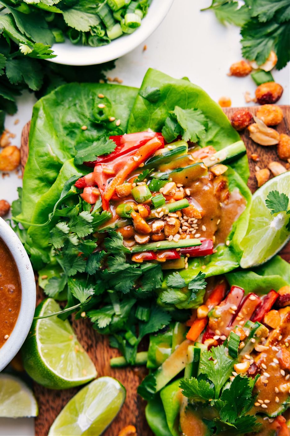 Chicken Lettuce Wraps from the Pot