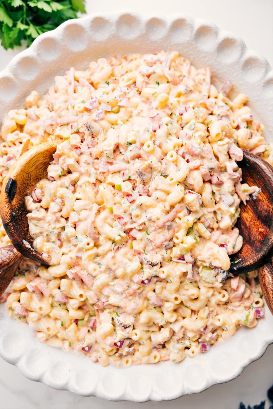 Chicken Macaroni Salad at Home