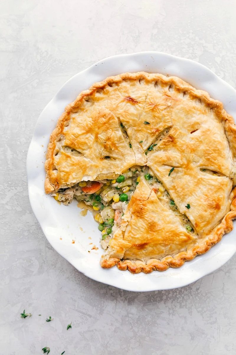 straightforward Chicken Pot Pie