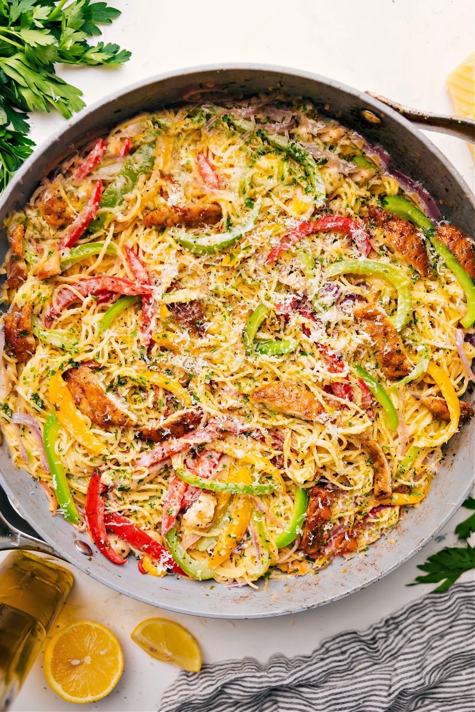 Chicken Scampi at Home