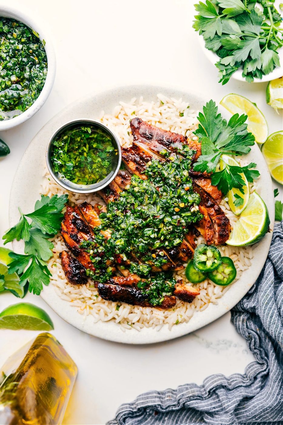 Chicken plus Chimichurri