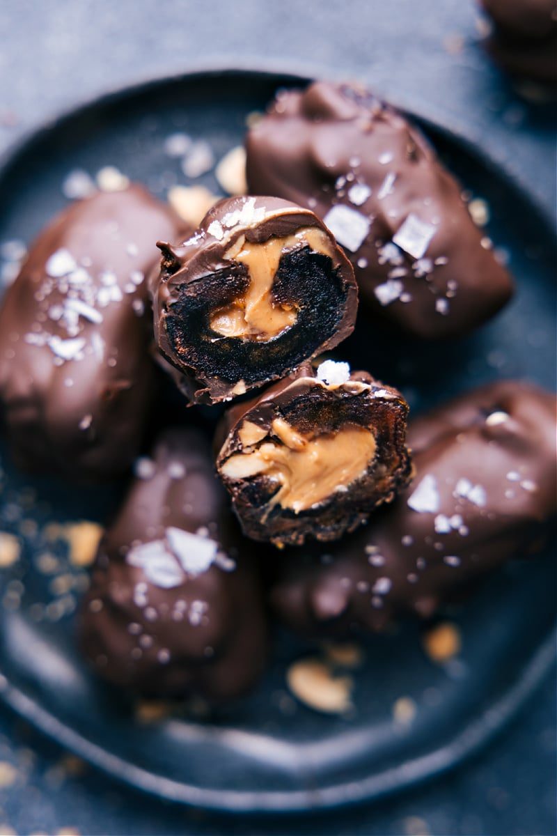 Chocolate Covered Dates at Home