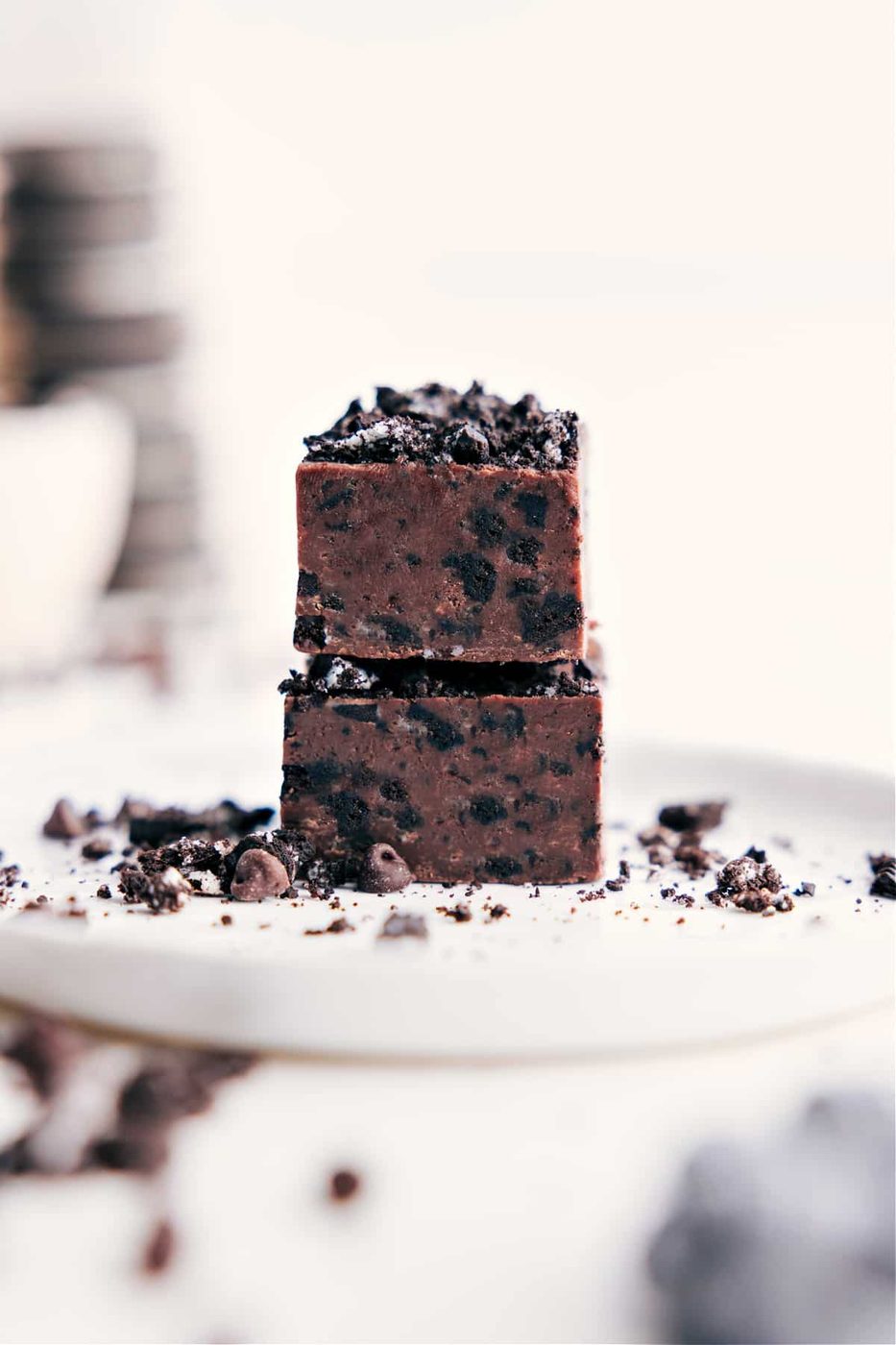 Chocolate Covered Oreo Fudge from the Pot