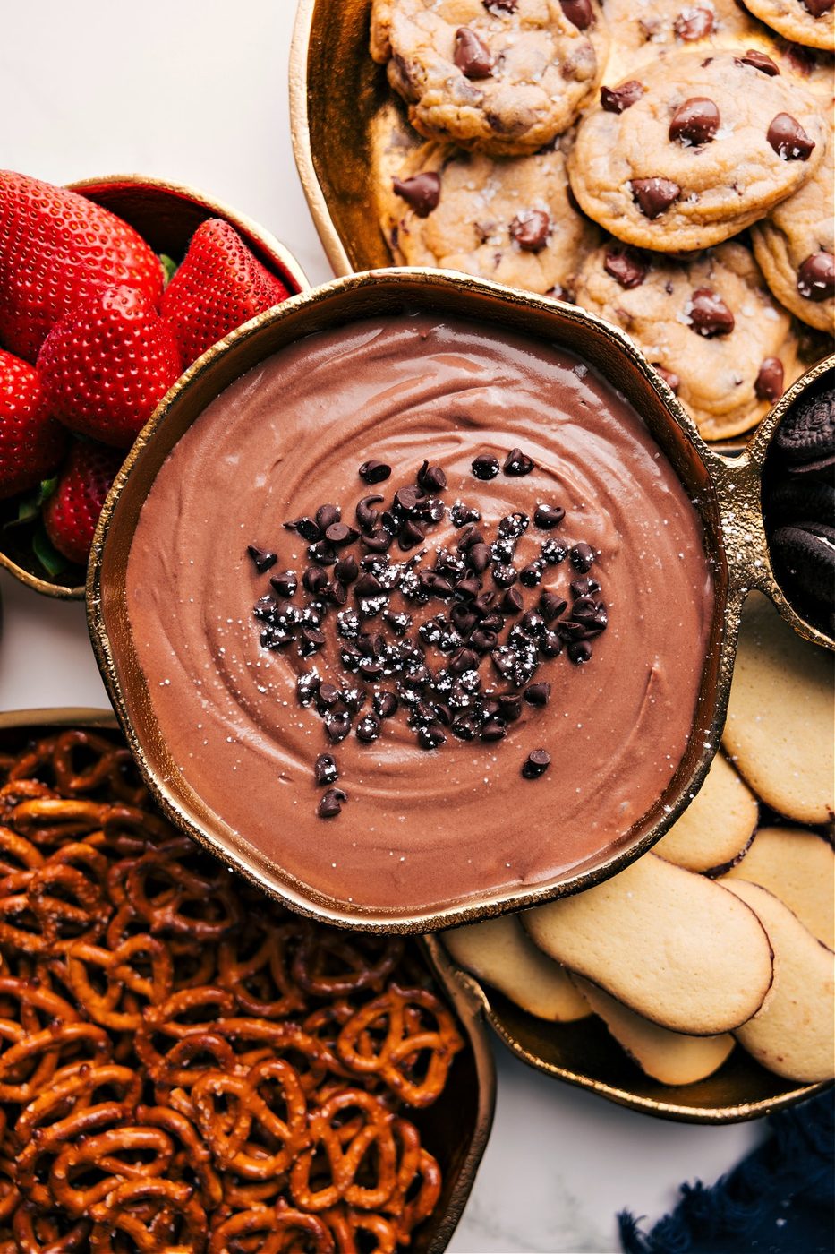 Chocolate Fruit Dip from the Pot