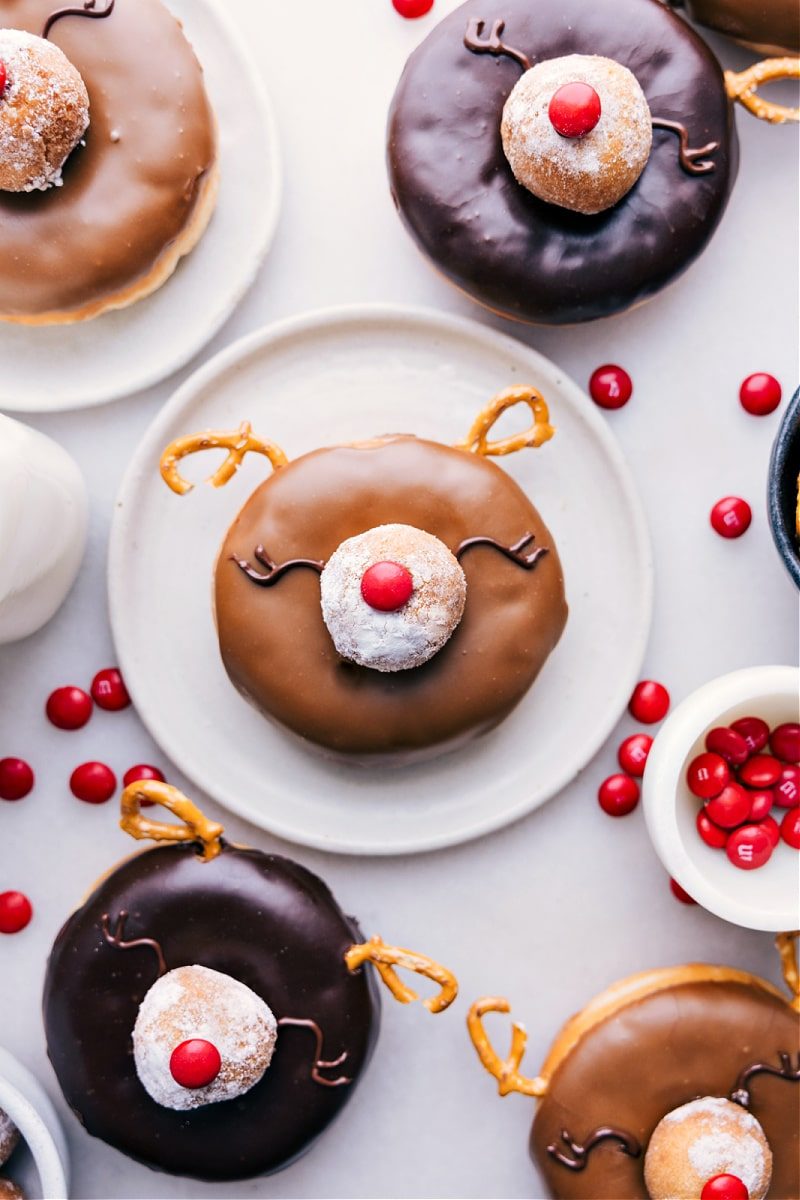 Christmas Donuts at Home