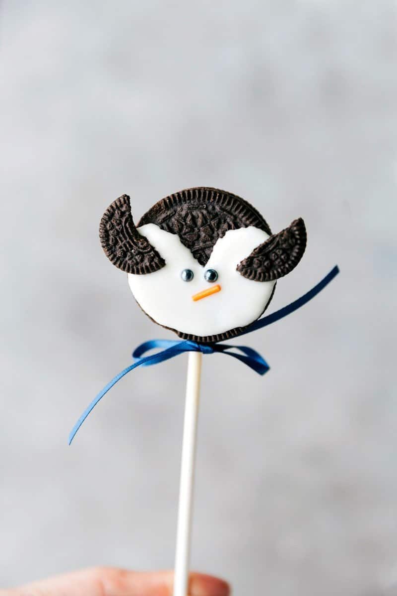 Christmas Oreo Pops for Supper