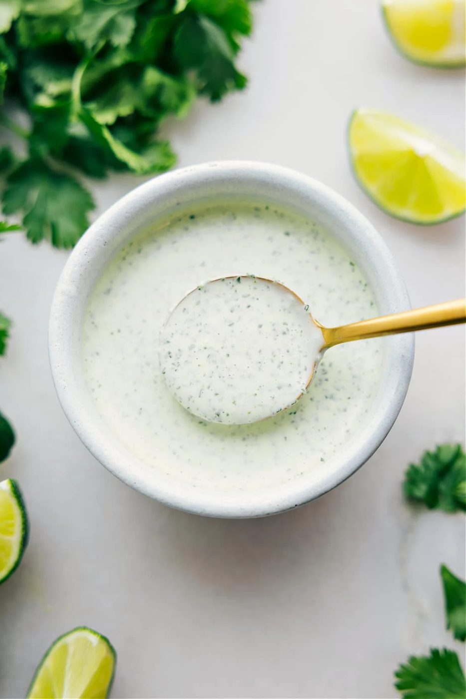 Cilantro Lime Sauce for Supper