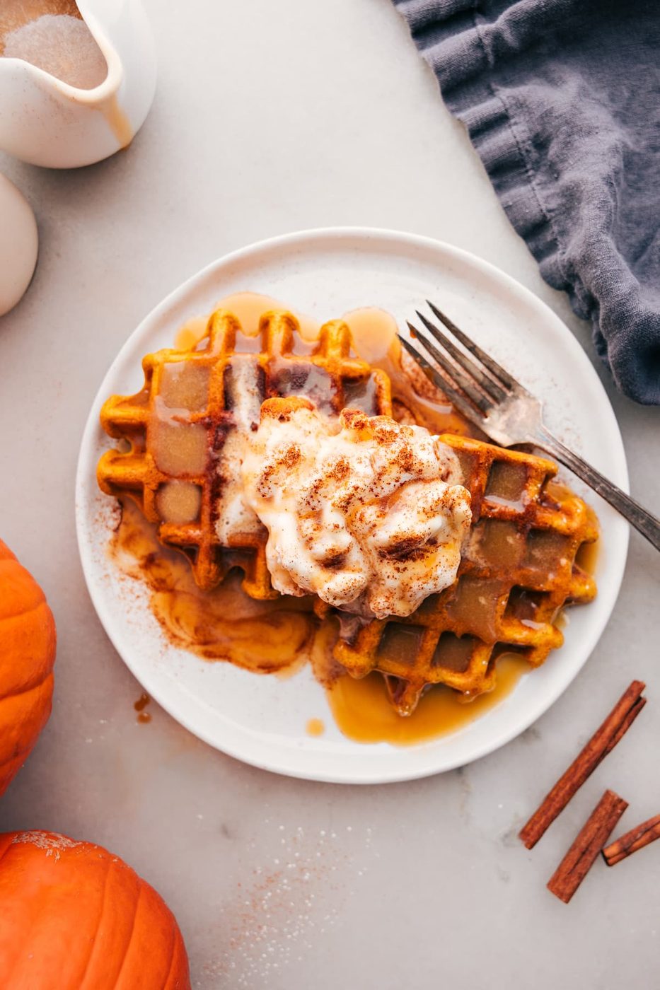 Pumpkin Waffles