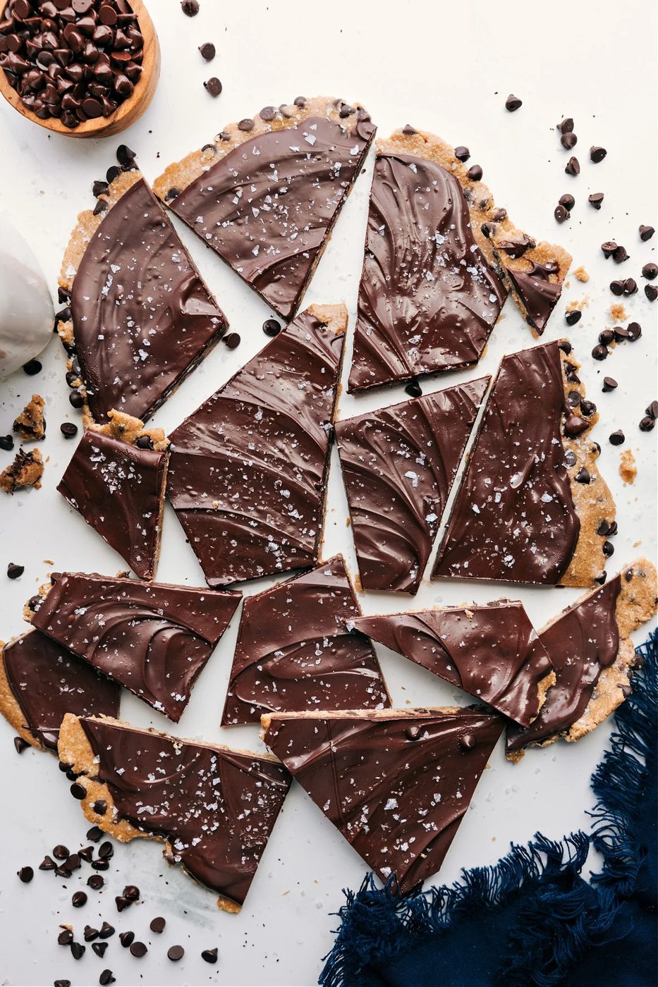 Cookie Dough Bark from the Pot