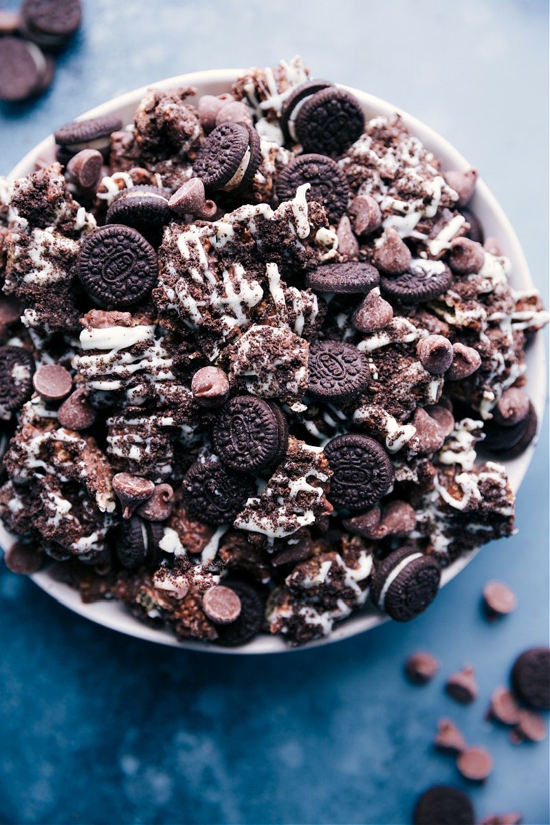 Cookies plus Cream Muddy Buddies