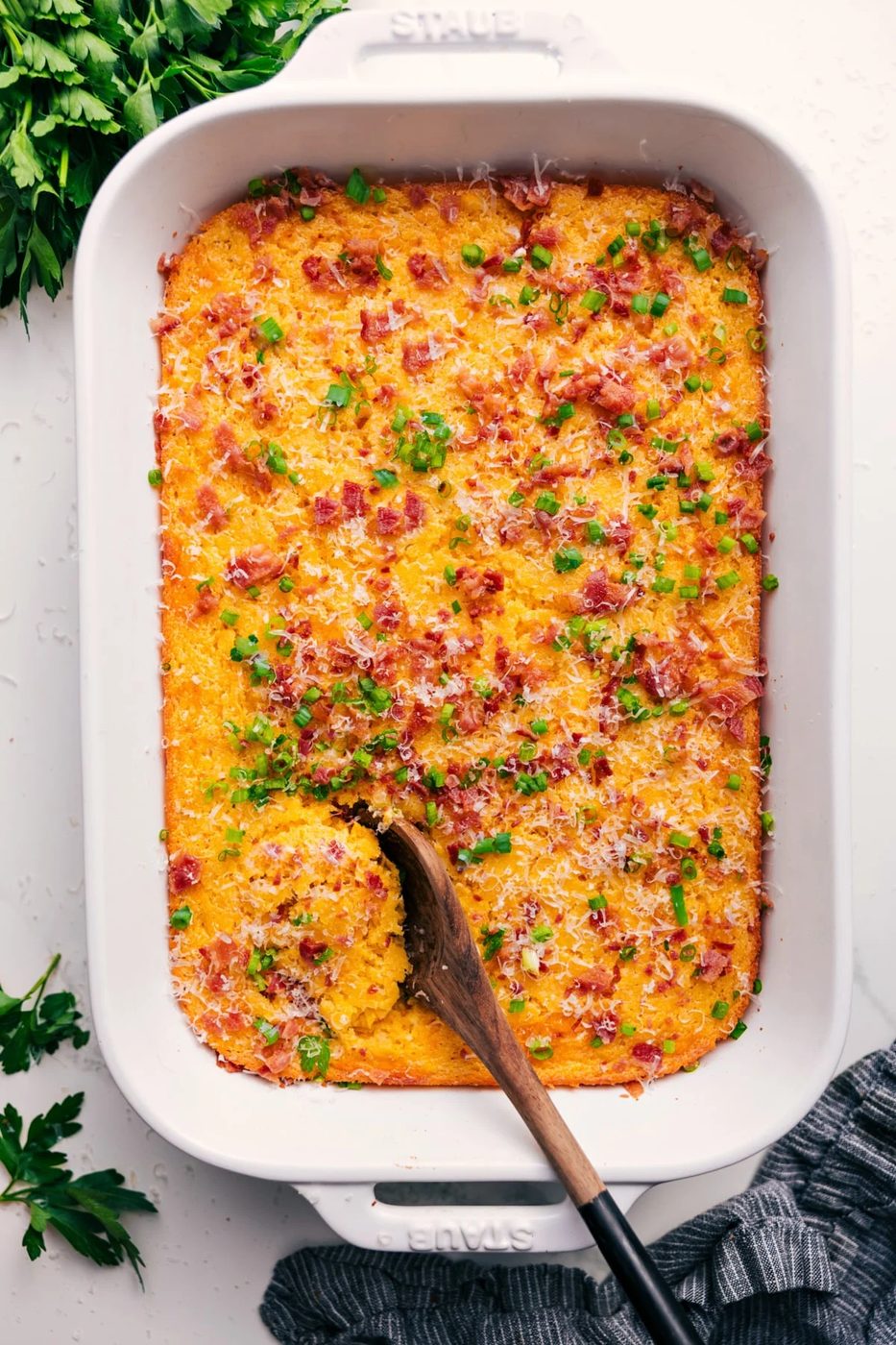 Corn Pudding Casserole for Supper