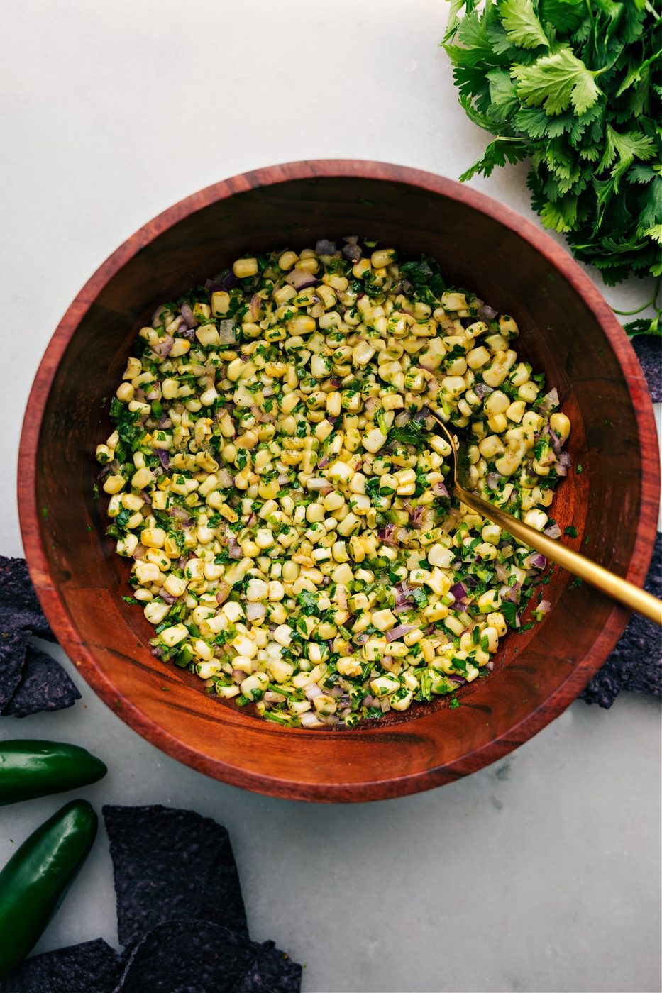 Corn Salsa Recipe (Chipotle Kitchen-style!)